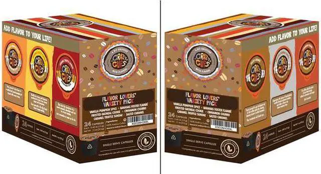 Alt view image 2 of 6 - CRAZY CUPS WM-CC-NewVariety-24 Crazy Cups Flavored Coffee Variety Pack