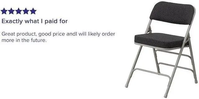 Alt view image 13 of 14 - Flash Furniture Metal Folding Chair Black Pin-Dot Set of 4 (4AWMC340AFBK)