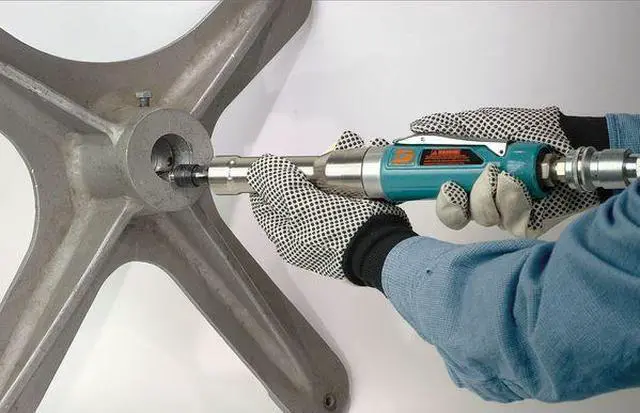 Alt view image 2 of 3 - DYNABRADE 52677 Straight Die Grinder, 3/8 in NPT Female Air Inlet, 1/4 in