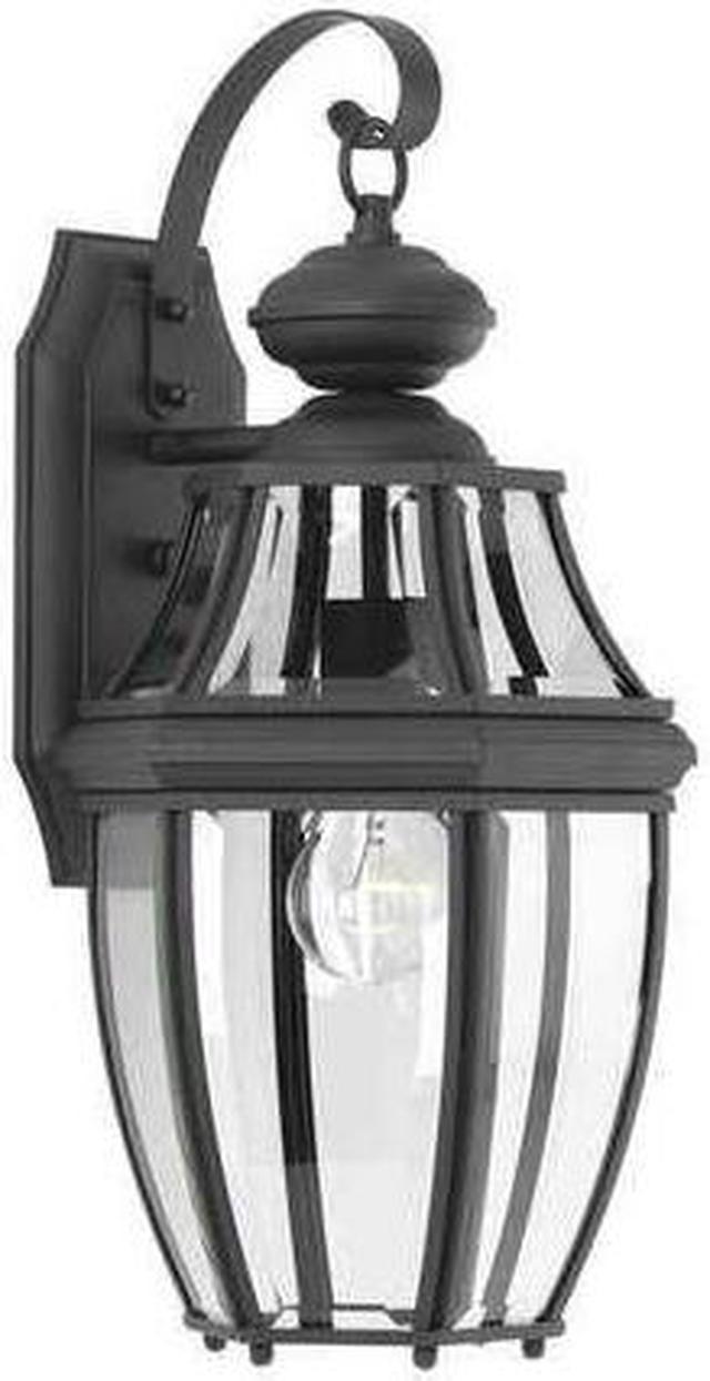 PROGRESS LIGHTING P6611-31 New Haven One-Light Med Wall Lt,Black