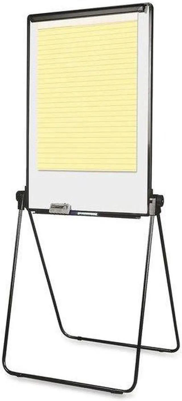 Alt view image 2 of 2 - MASTERVISION EA14000583MV Dry Erase Board, Melamine, 67 in, 30 1/2 in, Aluminum