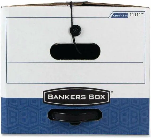 Alt view image 2 of 5 - BANKERS BOX 12112 File Boxes, 2-Ply Cardboard End; 1-Ply Cardboard Side; 2-Ply
