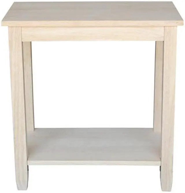 Alt view image 5 of 6 - INTERNATIONAL CONCEPTS OT-6A Rectangle Solano Accent Table, 24 W, 14 L, 25 in