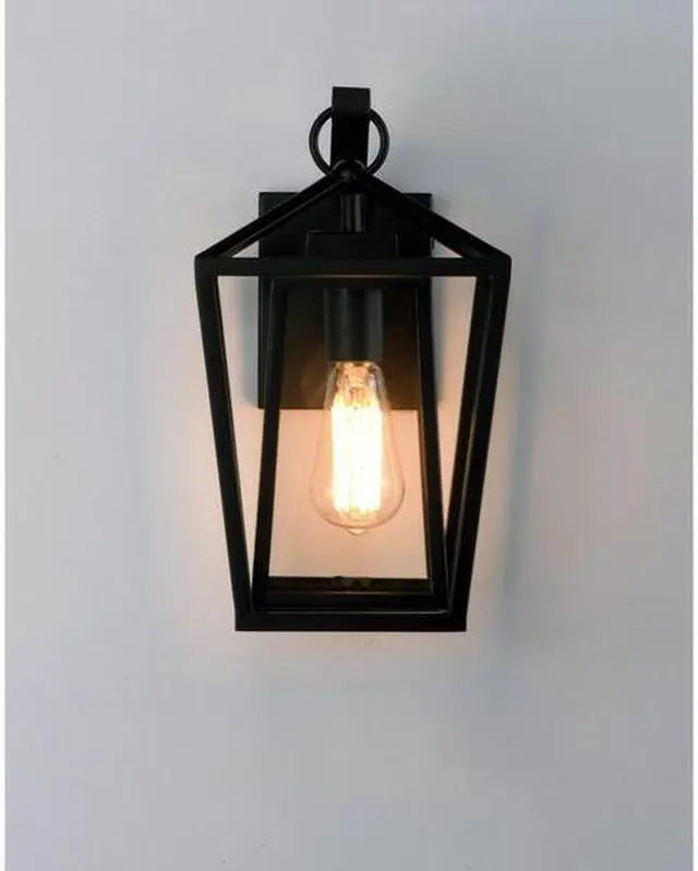 Alt view image 4 of 4 - MAXIM LIGHTING 3175CLBK Artisan 1-Light 9" Wide Black Outdoor Wall Sconce