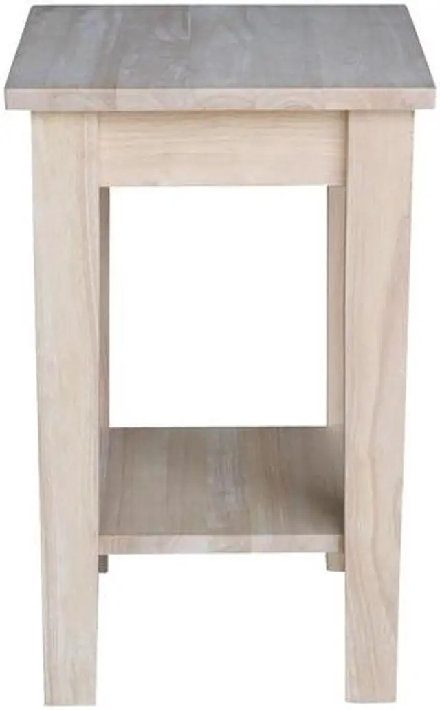 Alt view image 4 of 6 - INTERNATIONAL CONCEPTS 3073 Rectangle Shaker Plant Stand, 15 W, 15 L, 24 in H,