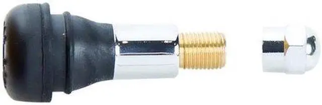 Alt view image 3 of 4 - STEELMAN 96347-50 TPMS Rubber Valve Stem,Chrome,50pcs.