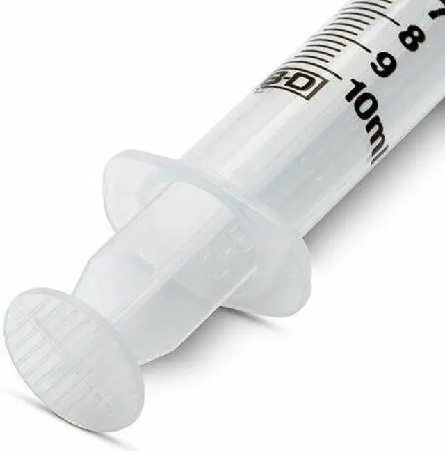 Alt view image 5 of 6 - WELLER M10LLASSM Dispensing Syringe, 10 mL, Manual, Luer Lock, Plastic,