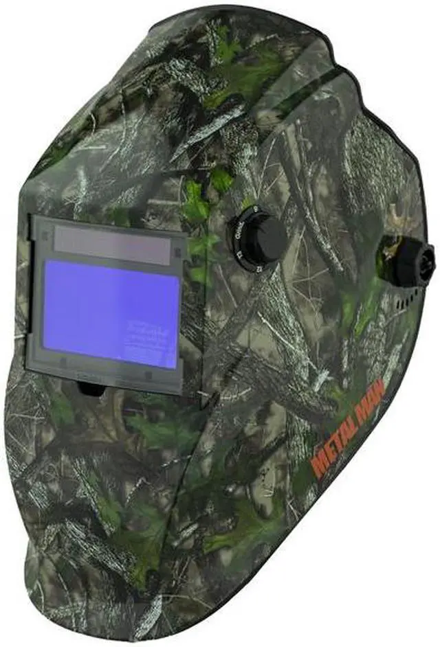 Alt view image 2 of 2 - METAL MAN AOC8735SGC AOC8735SGC Big Window 8735 Auto Darkening Welding Helmet -