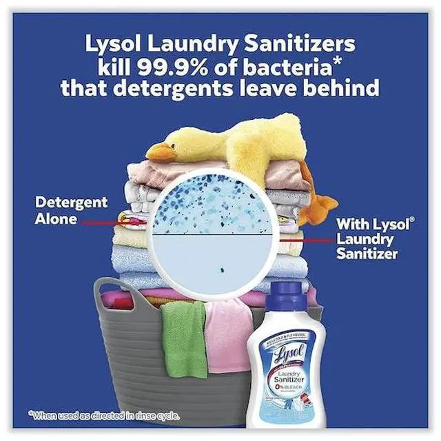 Alt view image 11 of 14 - Lysol 95872 Laundry Sanitizer, Liquid, Crisp Linen, 90 Oz.