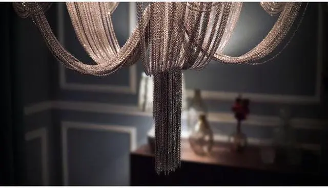 Alt view image 3 of 3 - MAXIM 21466NKPN Chantilly 12-Light 27" Wide Polished Nickel Chandelier