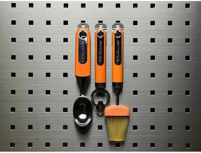 Alt view image 2 of 7 - TRITON PRODUCTS 61113 1 In. Single Rod 30 Degree Bend Stainless Steel Pegboard