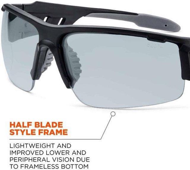 Alt view image 2 of 5 - ERGODYNE DAGR-AF Dagr, Safety Glasses Polarized, I/O Lens, Half-Frame,