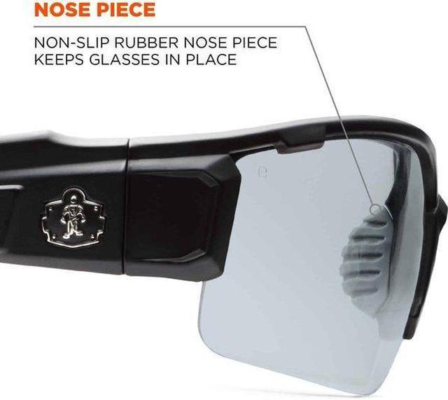 Alt view image 5 of 5 - ERGODYNE DAGR-AF Dagr, Safety Glasses Polarized, I/O Lens, Half-Frame,