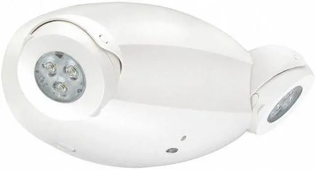 Alt view image 2 of 3 - LITHONIA LIGHTING ELM6L UVOLT LTP SDRT EHO Emergency Light, LED, 9.6VDC,