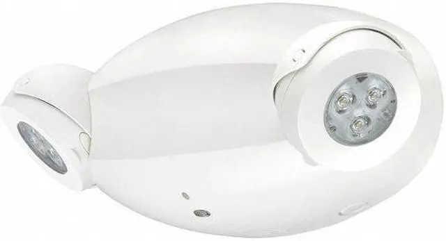 Alt view image 3 of 3 - LITHONIA LIGHTING ELM6L UVOLT LTP SDRT EHO Emergency Light, LED, 9.6VDC,