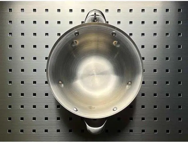 Alt view image 4 of 7 - TRITON PRODUCTS 61323 3 In. Single Rod 30 Degree Bend Stainless Steel Pegboard