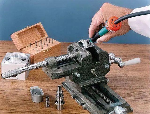 Alt view image 2 of 2 - DYNABRADE 51756 Straight Pencil Grinder, 1/4 in NPT Female Air Inlet, 1/8"
