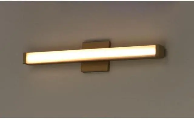 Alt view image 4 of 4 - MAXIM 52006GLD Spec Vanity 1-Light 36" Wide Gold Vanity Light