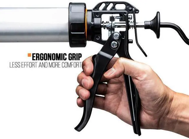 Alt view image 5 of 7 - JES INNOVATIONS SD12-20 20 oz. 12:1 Sausage and Bulk Caulk Gun