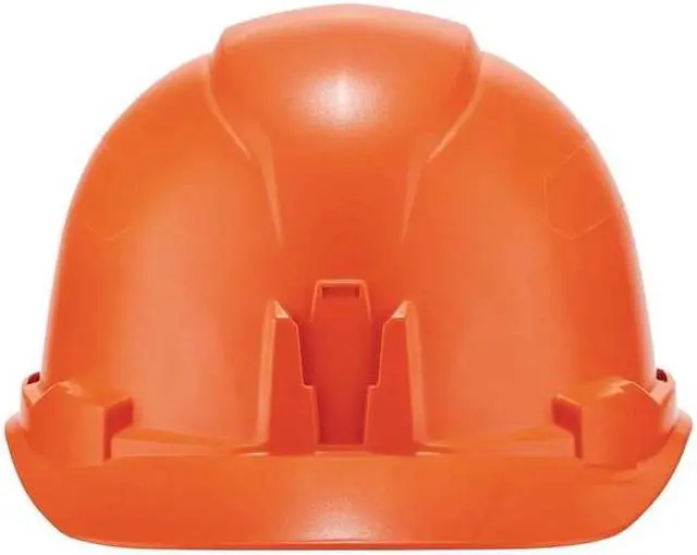 Alt view image 6 of 7 - ERGODYNE 8970 Orange Class E Hard Hat Cap Style w/ Rat