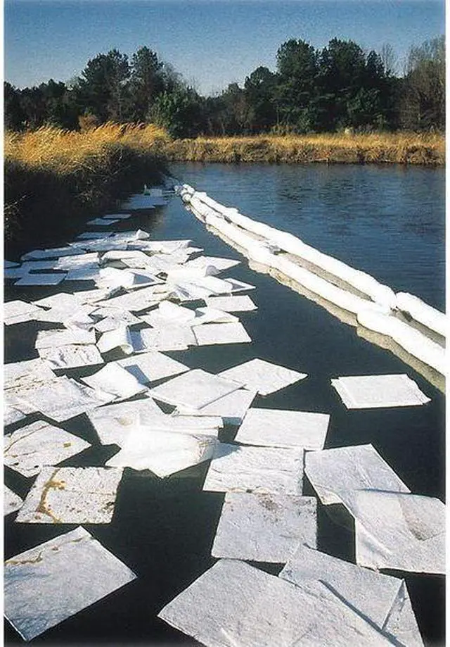 Alt view image 2 of 2 - SPILLTECH WP100H Sorbent Pad, Oil, 33 gal Vol Absorbed per Pkg, 15 in x 19 in,