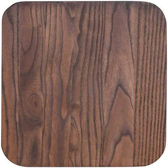 Alt view image 9 of 10 - Flash Furniture Wood Seat Rustic Walnut 4 Pack (4CH31320M1D)