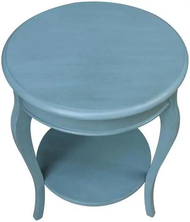 Alt view image 2 of 7 - INTERNATIONAL CONCEPTS OT32-18R-18 Round Cambria  End Table, 18 W, 18 L, 24 in