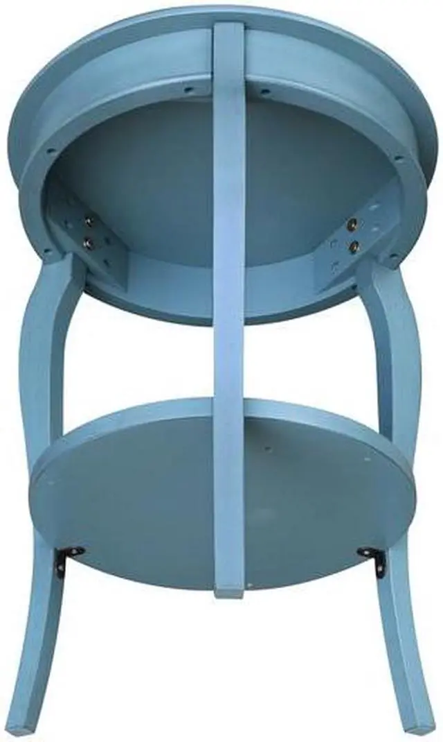 Alt view image 3 of 7 - INTERNATIONAL CONCEPTS OT32-18R-18 Round Cambria  End Table, 18 W, 18 L, 24 in