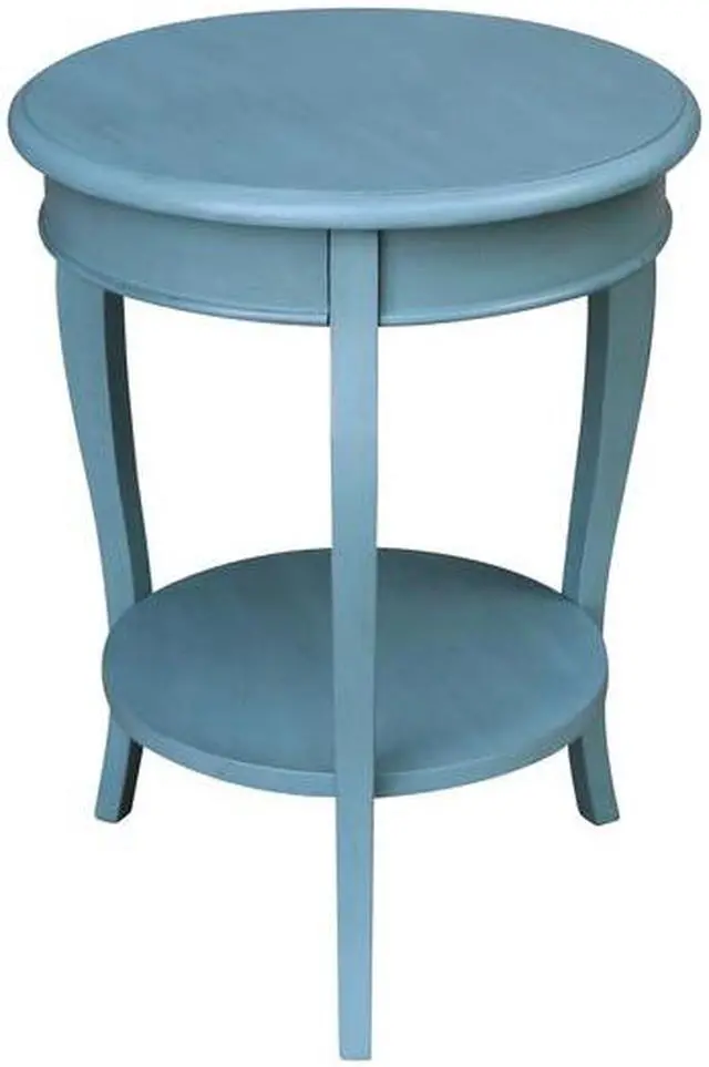 Alt view image 4 of 7 - INTERNATIONAL CONCEPTS OT32-18R-18 Round Cambria  End Table, 18 W, 18 L, 24 in