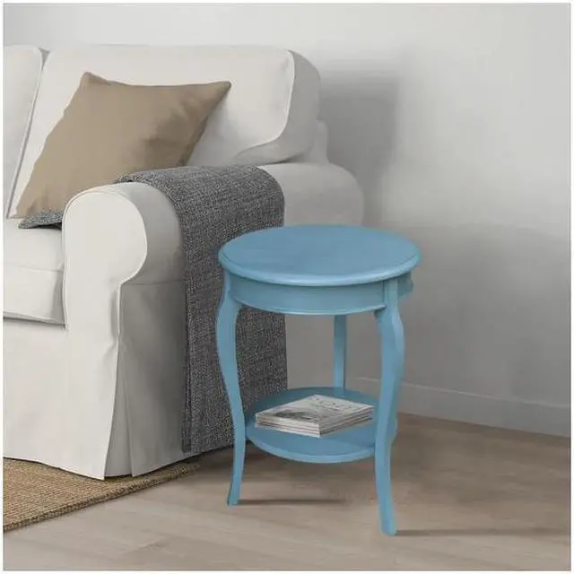 Alt view image 6 of 7 - INTERNATIONAL CONCEPTS OT32-18R-18 Round Cambria  End Table, 18 W, 18 L, 24 in