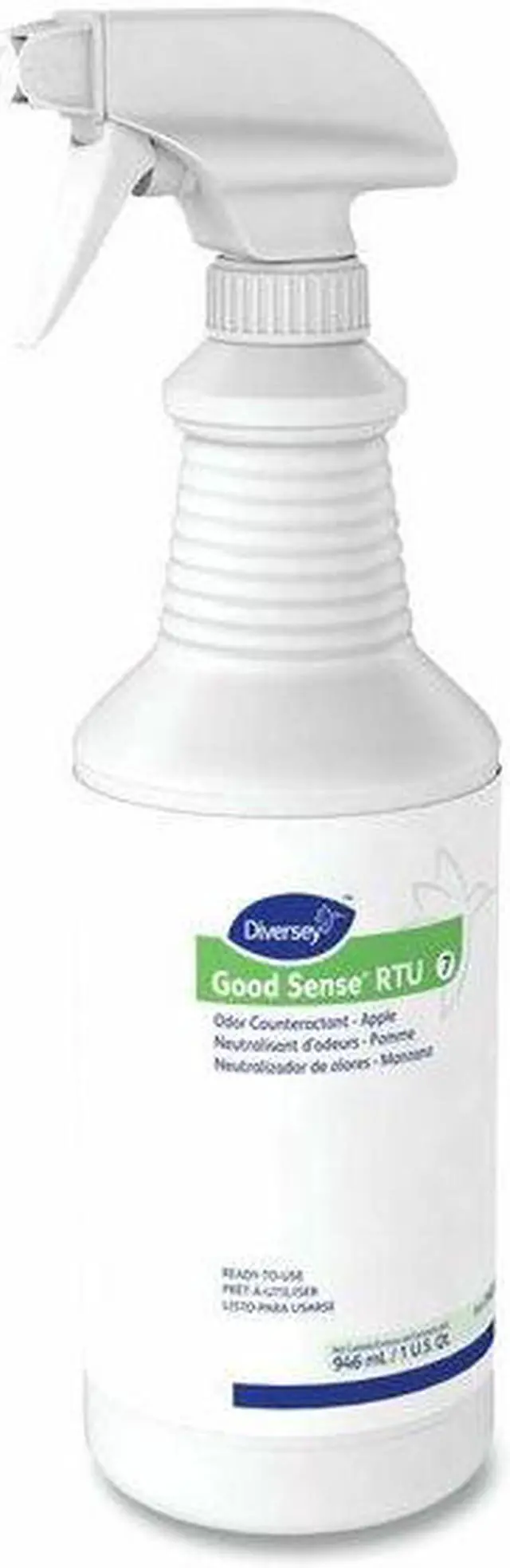 Alt view image 3 of 6 - DIVERSEY 4439 Good Sense RTU Liquid Odor Counteractant, Apple Scent, 32 oz, PK12