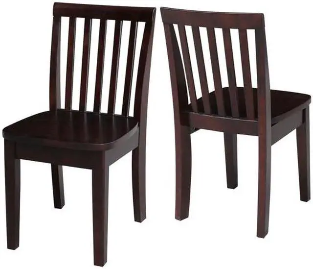 Alt view image 2 of 6 - INTERNATIONAL CONCEPTS CC15-263P Rectangle Set of 2 Mission Juvenile Chairs, 13