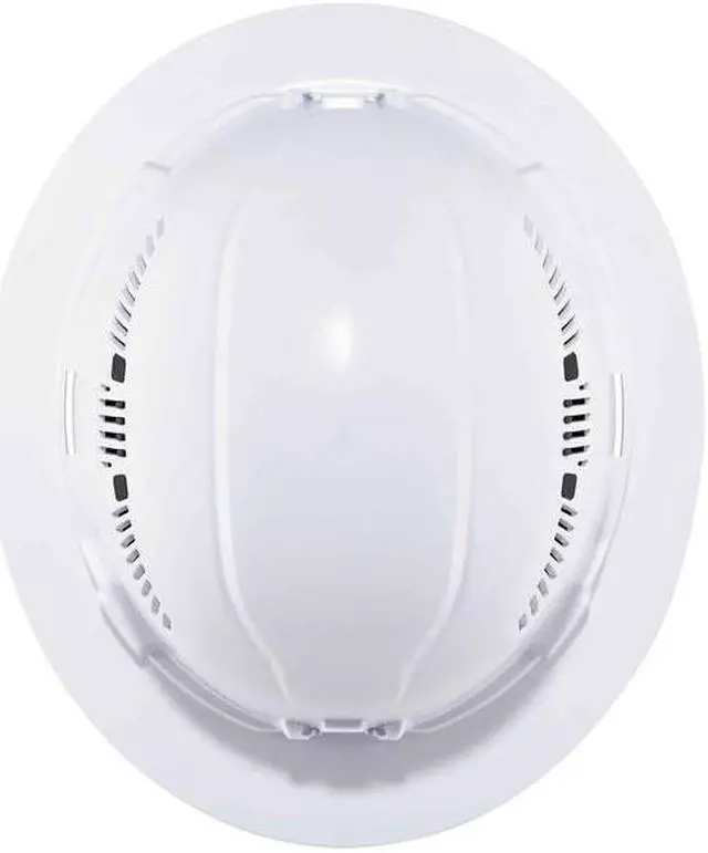 Alt view image 3 of 7 - ERGODYNE 8973 White Class C Hard Hat Full Brim Vented