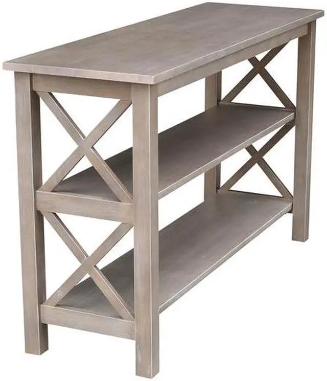 Alt view image 3 of 6 - INTERNATIONAL CONCEPTS OT09-70S Rectangle Hampton Console Table, 48 W, 16 L, 30