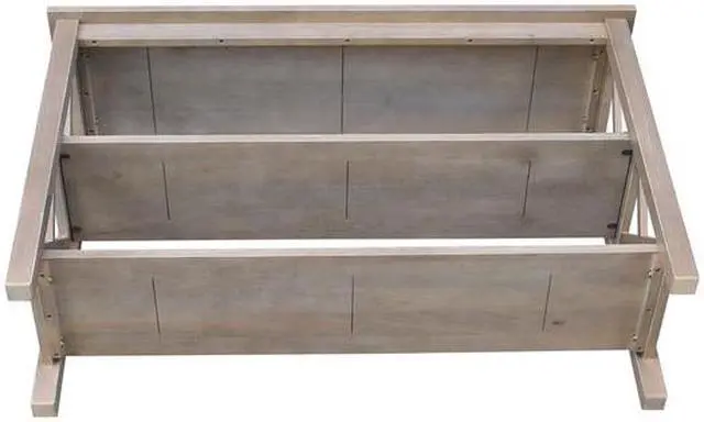 Alt view image 4 of 6 - INTERNATIONAL CONCEPTS OT09-70S Rectangle Hampton Console Table, 48 W, 16 L, 30