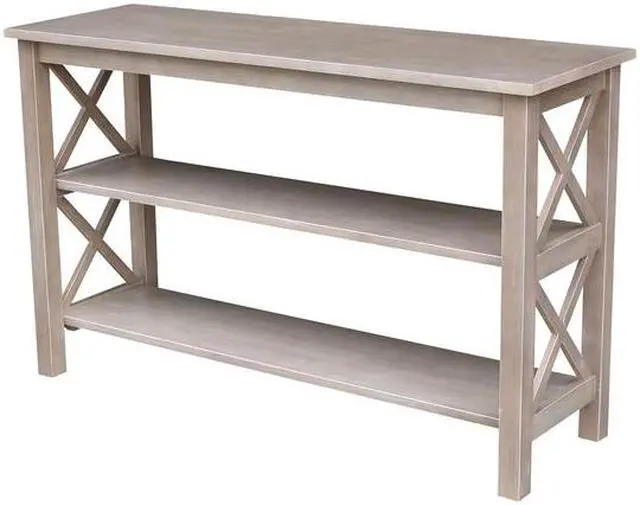 Alt view image 5 of 6 - INTERNATIONAL CONCEPTS OT09-70S Rectangle Hampton Console Table, 48 W, 16 L, 30