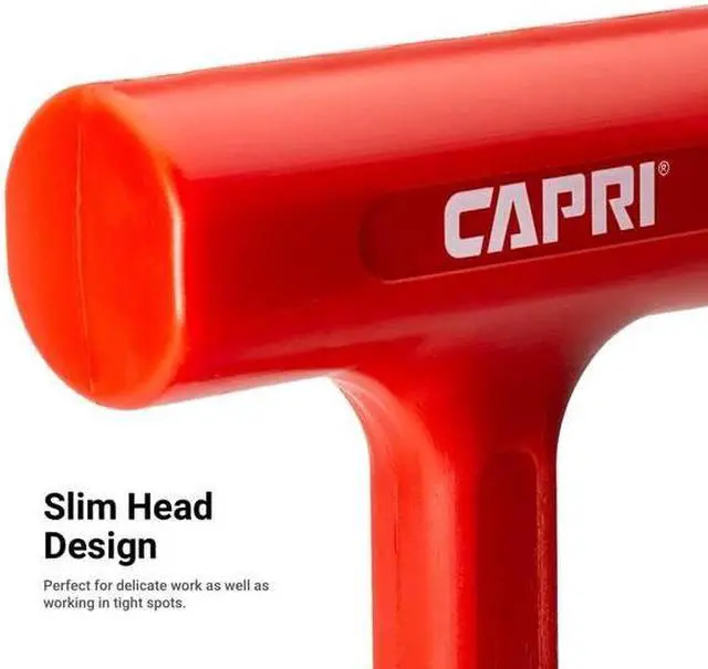 Alt view image 3 of 5 - CAPRI TOOLS CPDBS22 22 oz. Slim Dead Blow Hammer
