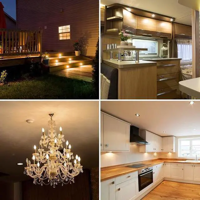 Alt view image 5 of 6 - NEWHOUSE LIGHTING E11-5060D-4 E11 Dimmable 5W LED Light Bulbs, 60-Watt Equiv.,