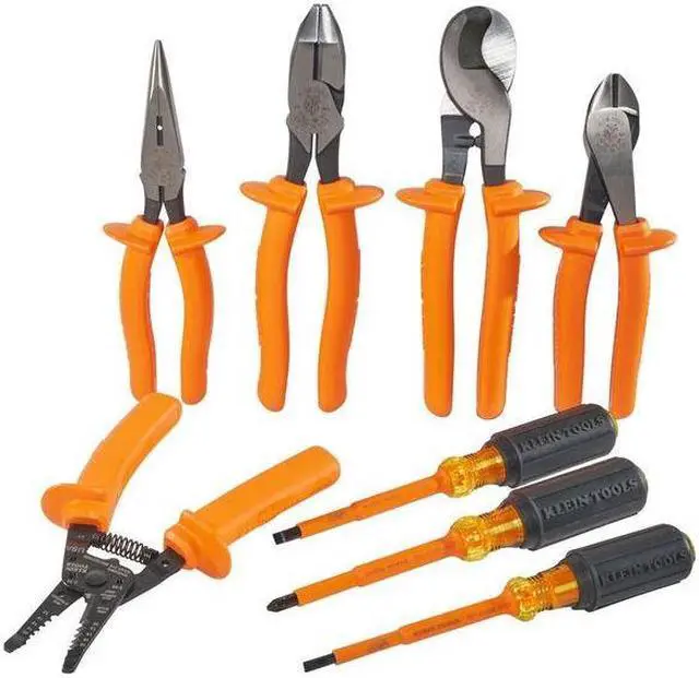 Alt view image 6 of 7 - KLEIN TOOLS 33529 Premium 1000V Insulated Tool Kit, 8-Piece