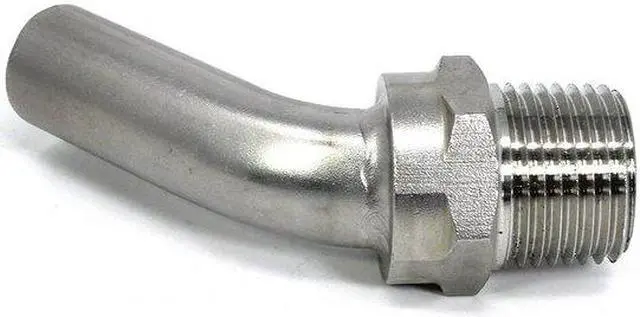Alt view image 2 of 3 - CONCORD DT-05 304 Stainless Steel Beer Brewing Dip Tube Pick Up, 3", Extra Wide