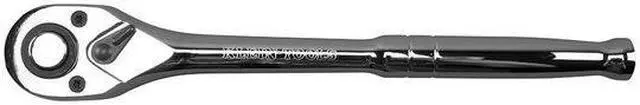 Alt view image 2 of 5 - KLEIN TOOLS 65820 1/2" Drive 72 Geared Teeth Round Head Style Hand Ratchet, 10"