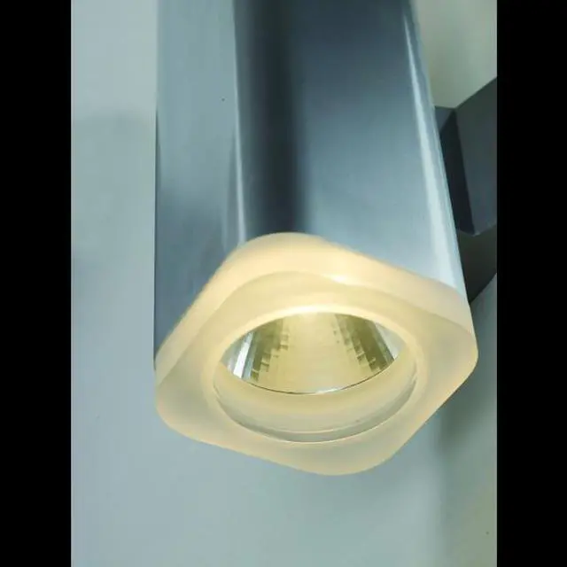 Alt view image 2 of 2 - MAXIM LIGHTING 86109AL Lightray LED 2-Light 4" Wide Brushed Aluminum Outdoor
