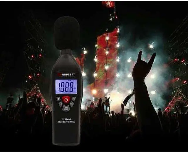 Alt view image 3 of 3 - TRIPLETT SLM400 Sound Level Meter