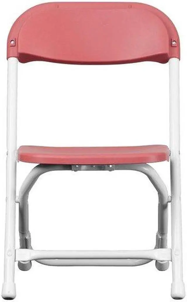Alt view image 7 of 7 - FLASH FURNITURE 10-Y-KID-BY-GG Kids Burgundy Plastic Folding Chair,PK10