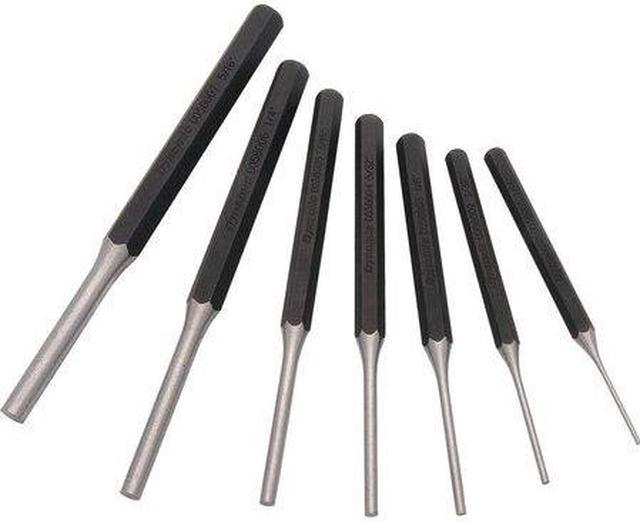 Dynamic D058200 Tools 7 Piece Pin Punch Set,1/16 - 5/16