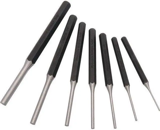 Alt view image 3 of 7 - DYNAMIC D058200 Tools 7 Piece Pin Punch Set,1/16" - 5/16"