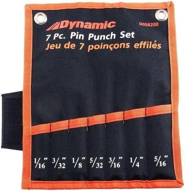 Alt view image 5 of 7 - DYNAMIC D058200 Tools 7 Piece Pin Punch Set,1/16" - 5/16"