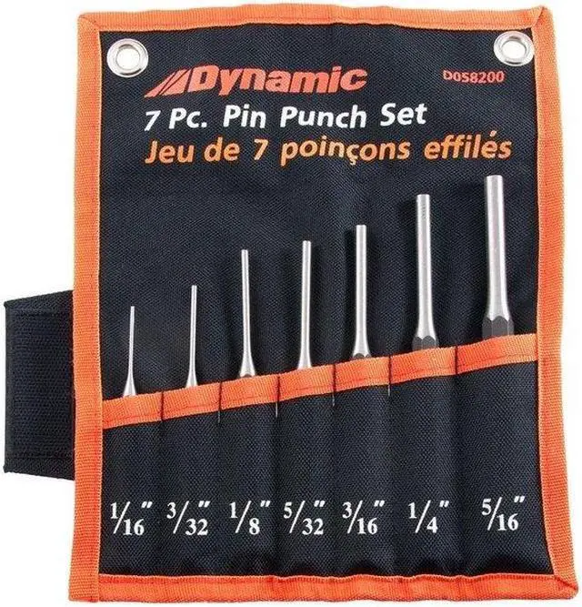 Alt view image 6 of 7 - DYNAMIC D058200 Tools 7 Piece Pin Punch Set,1/16" - 5/16"