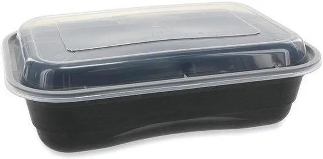 Alt view image 3 of 8 - PACTIV NV2GRT3688B Versa2Go Containers, 8.4 x 5.6 x 2, 36 oz, 1-Comp,