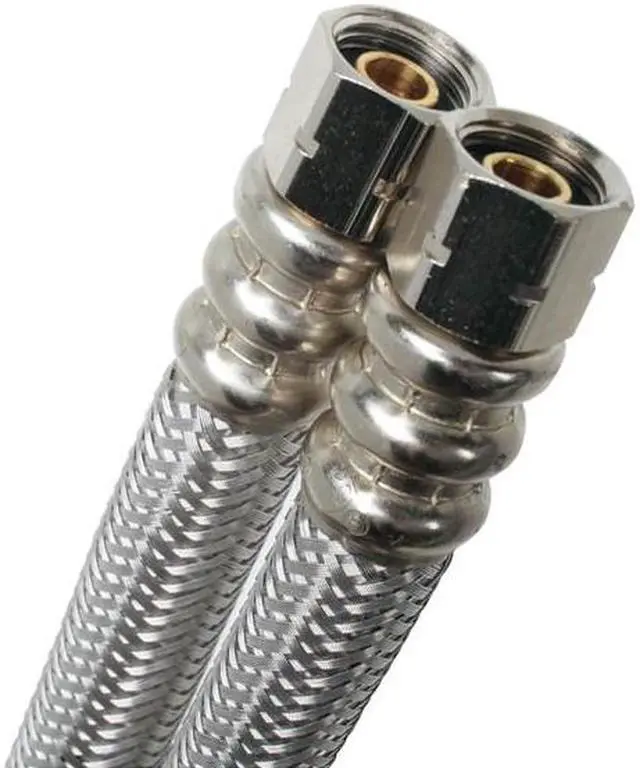 Alt view image 2 of 2 - SPEAKMAN SPK-57646US SPK-57646US 1/4" OD x 1/4" OD x 10' Stainless Steel Ice